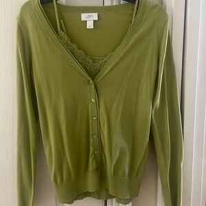 LOFT SWEATER SET size xs-fits like a small